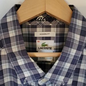 Mens Lacoste Botton Down Shirt